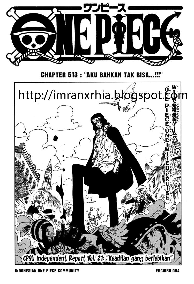 One Piece: Chapter 513 - Page 1