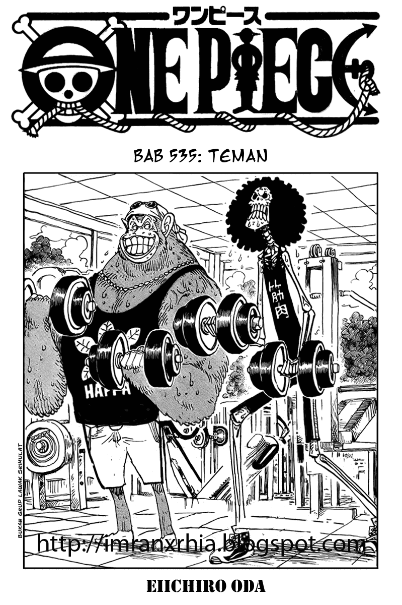 One Piece: Chapter 535 - Page 1