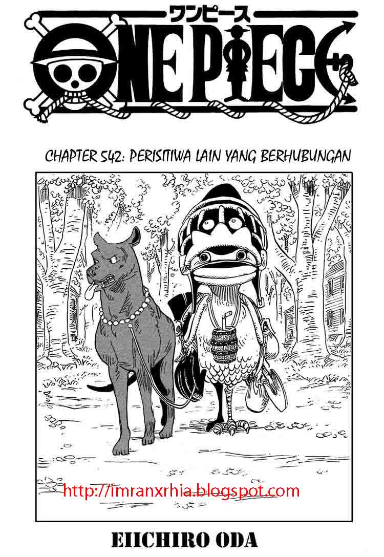 One Piece: Chapter 542 - Page 1