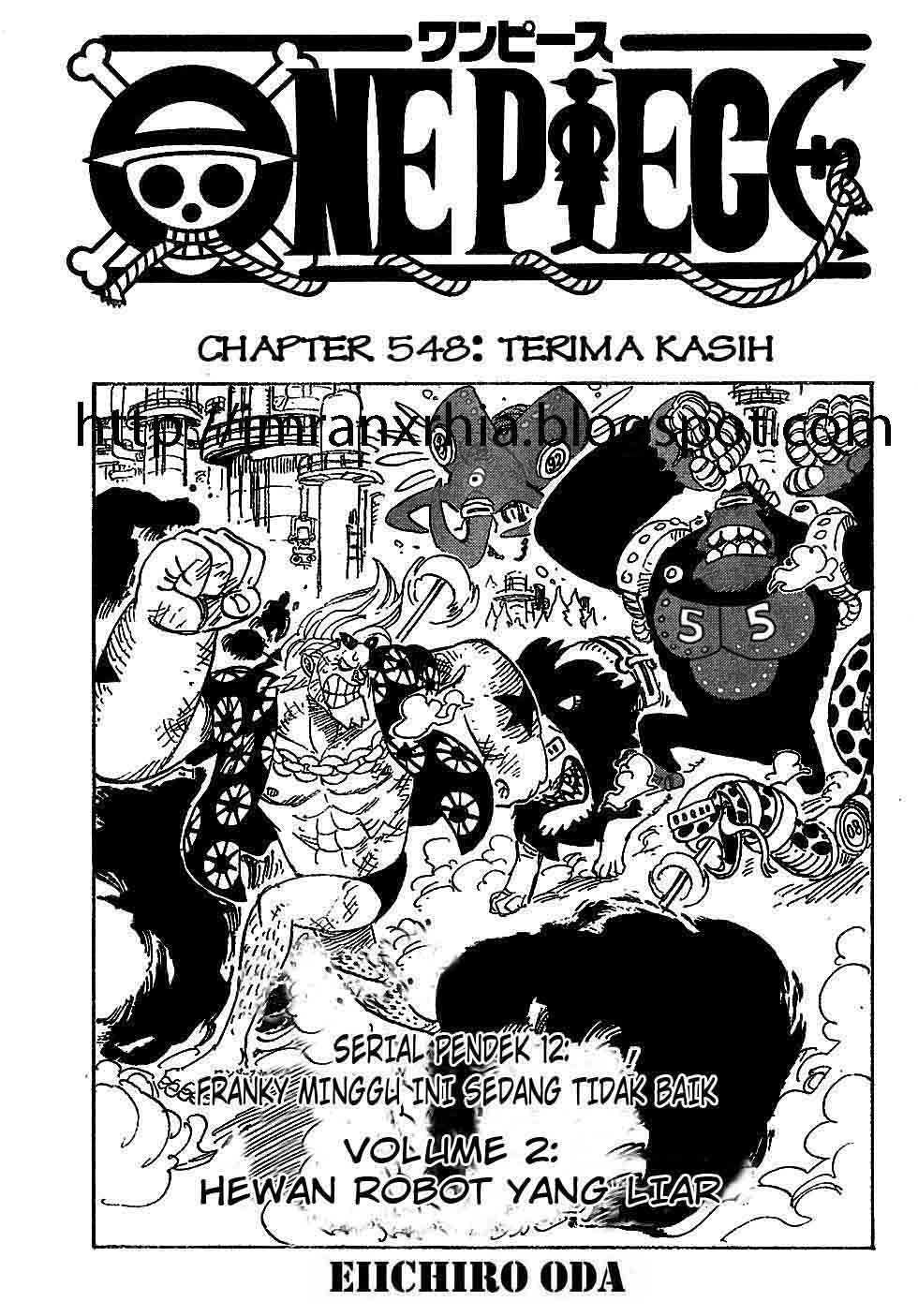 One Piece: Chapter 548 - Page 1