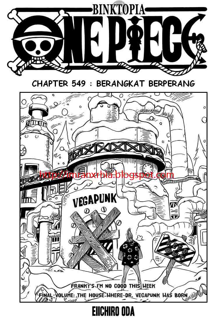 One Piece: Chapter 549 - Page 1