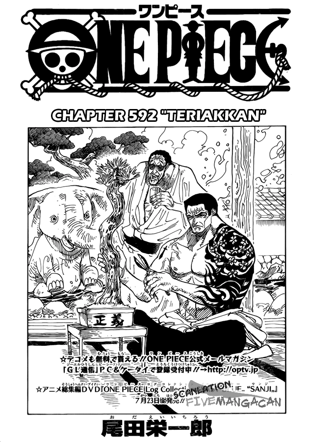 One Piece: Chapter 592 - Page 1