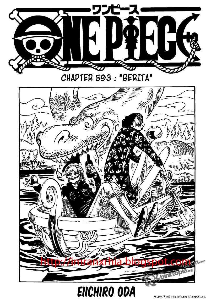One Piece: Chapter 593 - Page 1