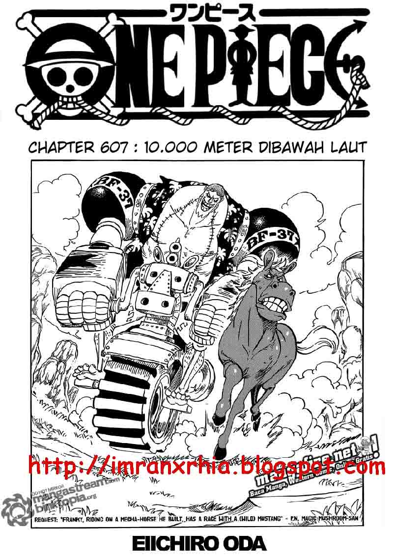 One Piece: Chapter 607 - Page 1