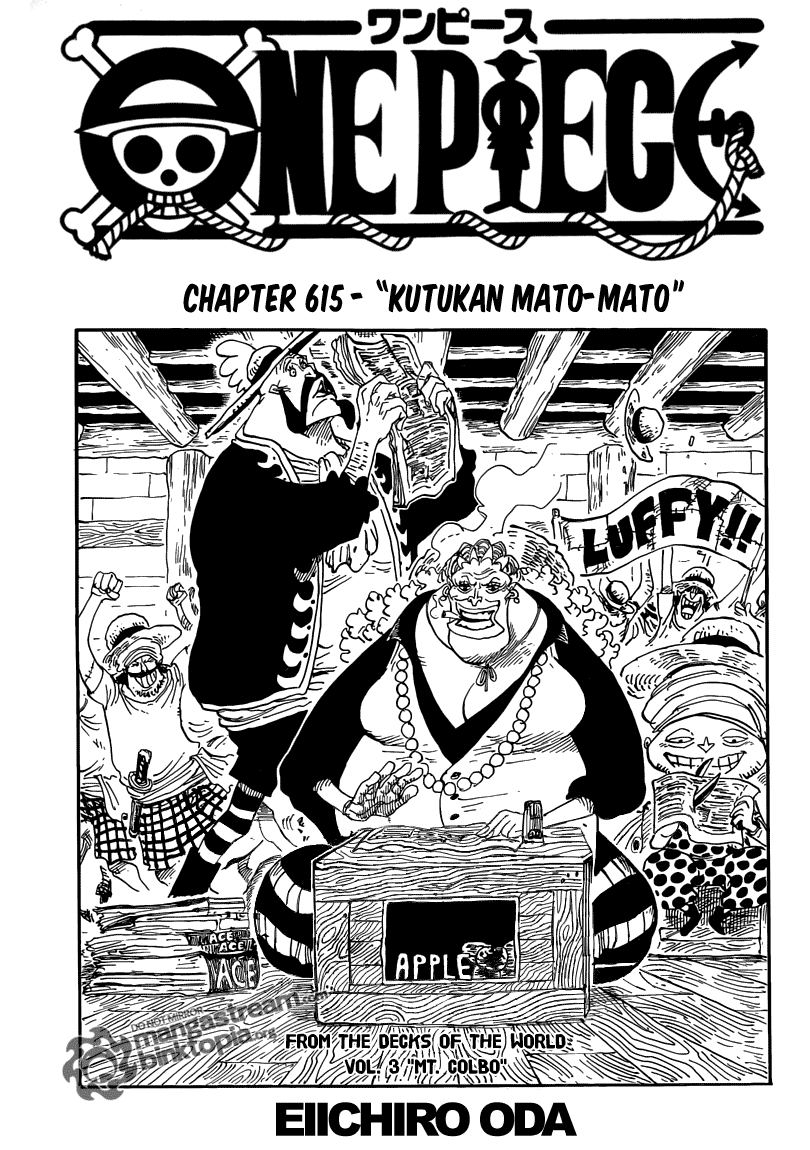 One Piece: Chapter 615 - Page 1