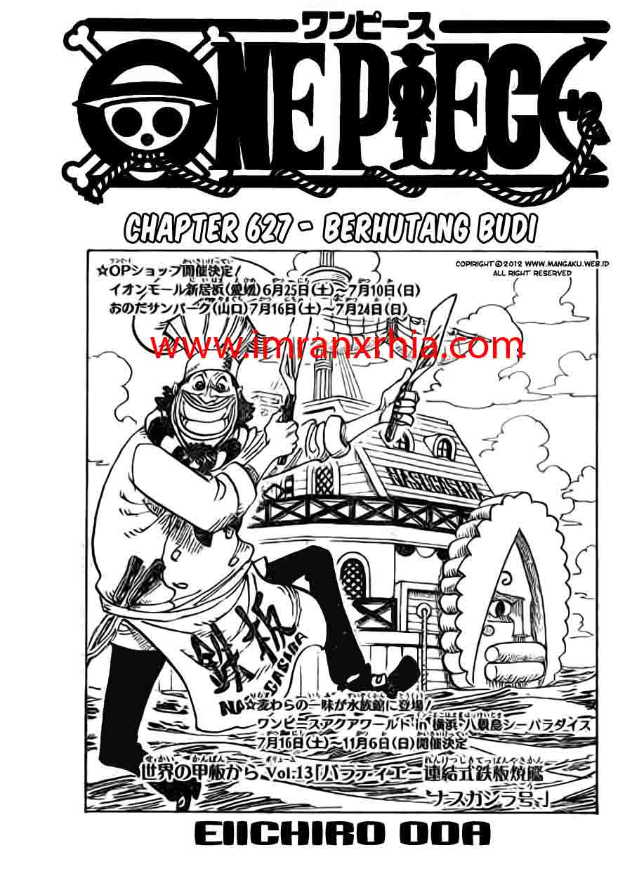 One Piece: Chapter 627 - Page 1