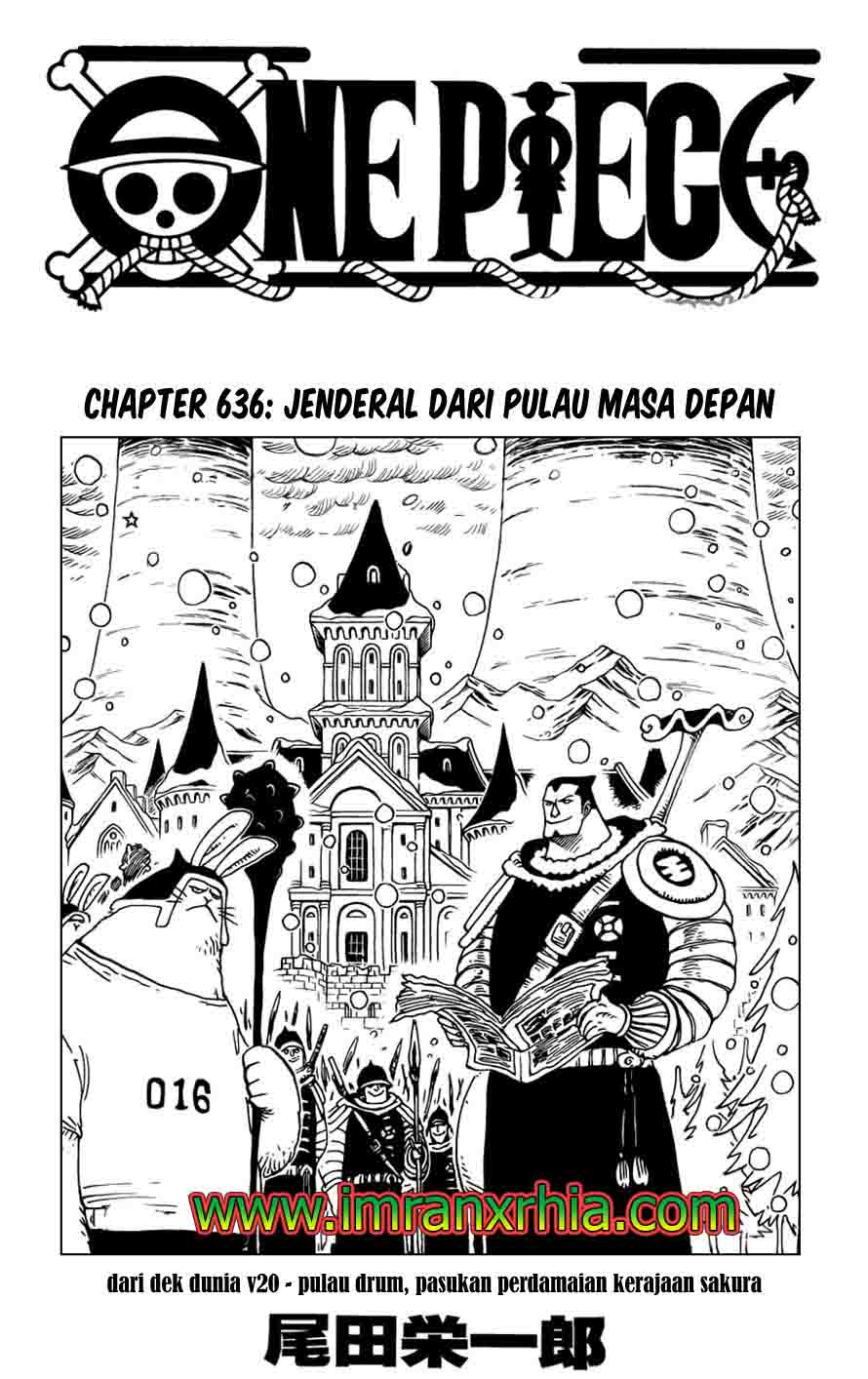 One Piece: Chapter 636 - Page 1