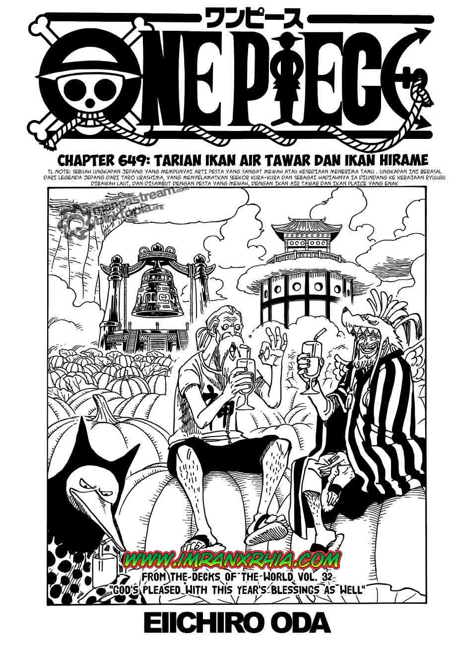One Piece: Chapter 649 - Page 1
