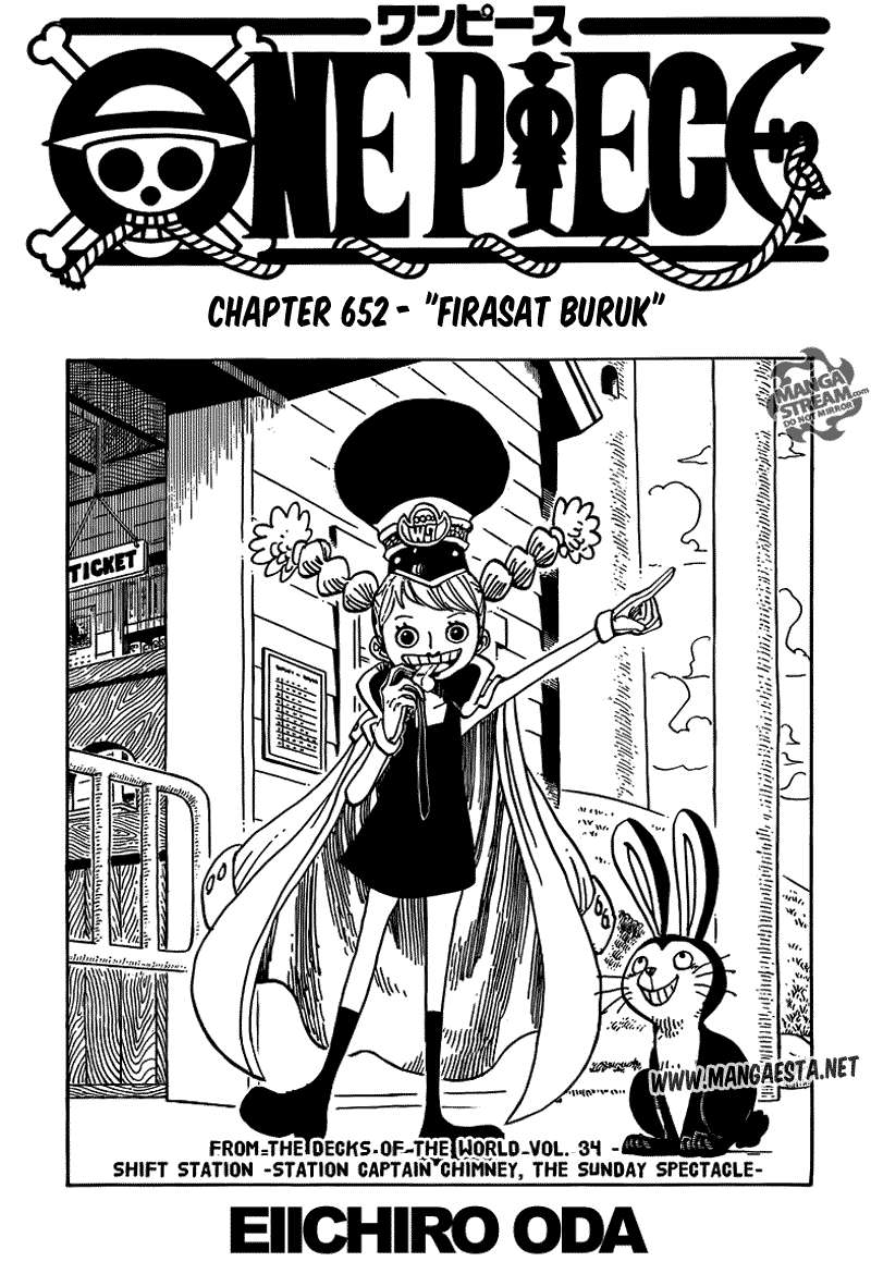 One Piece: Chapter 652 - Page 1
