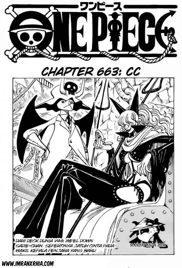 One Piece: Chapter 663 - Page 1