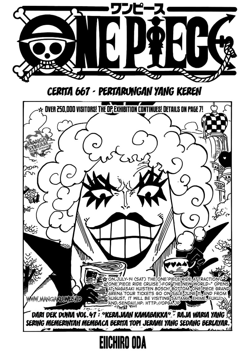 One Piece: Chapter 667 - Page 1