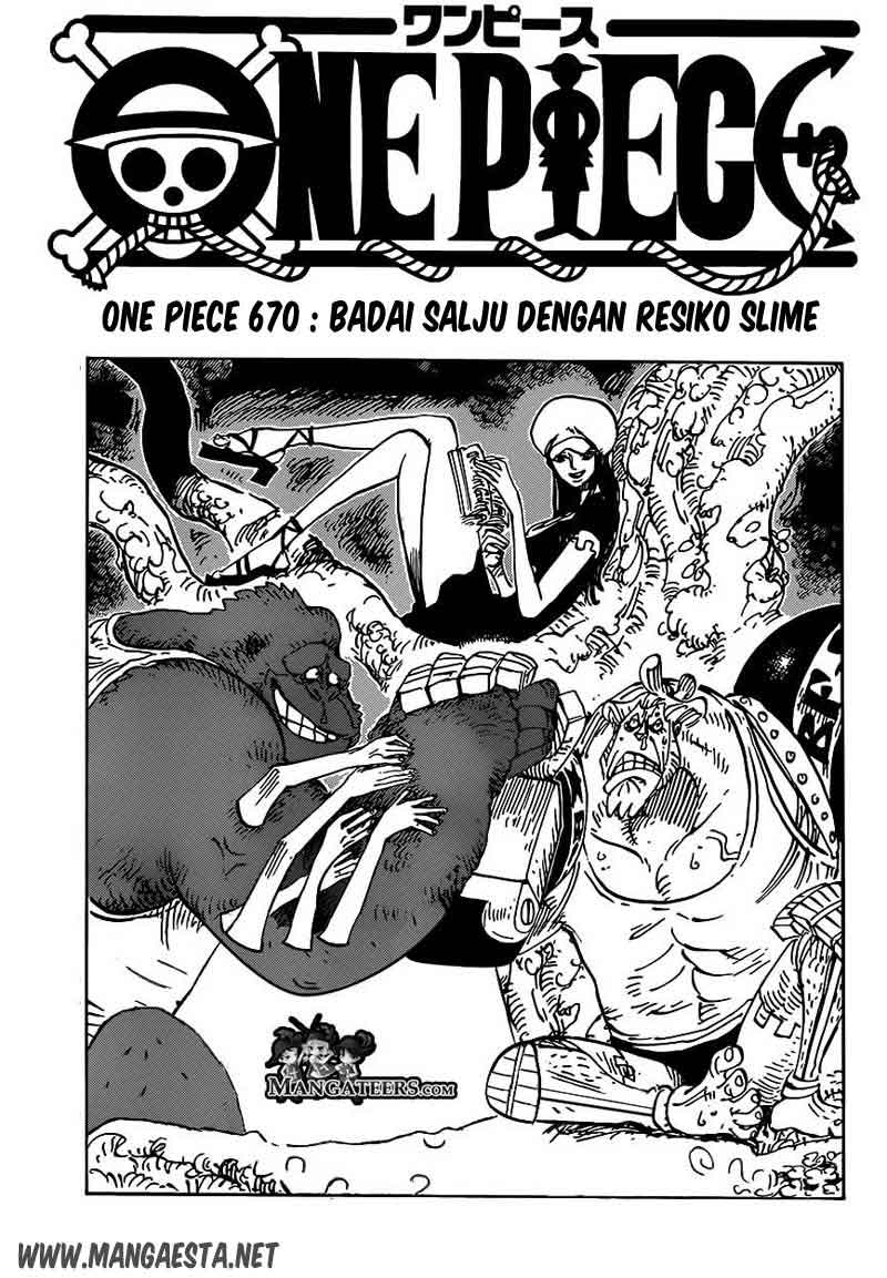 One Piece: Chapter 670 - Page 1
