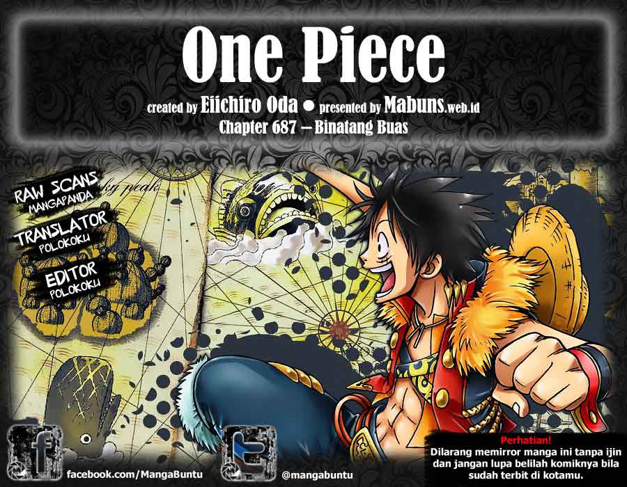 One Piece: Chapter 687 - Page 1