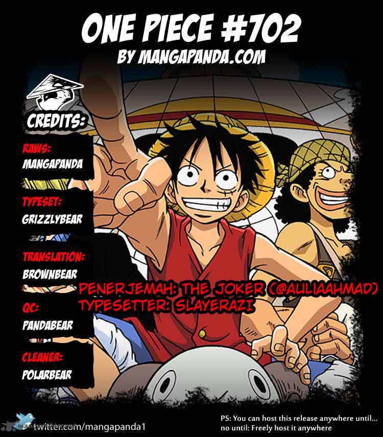 One Piece: Chapter 702 - Page 1