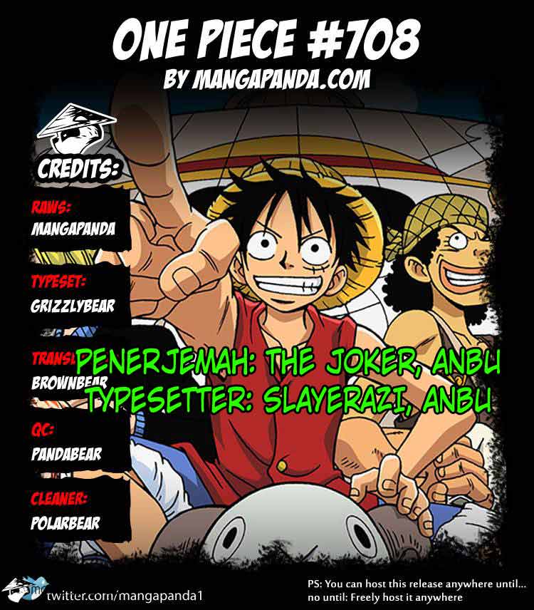 One Piece: Chapter 708 - Page 1