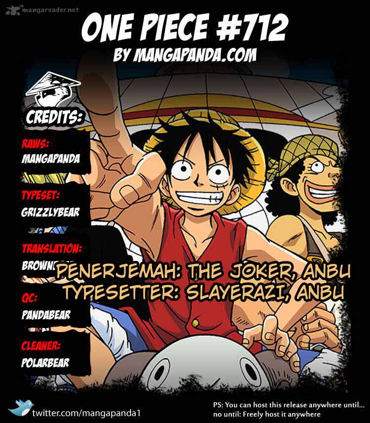 One Piece: Chapter 712 - Page 1