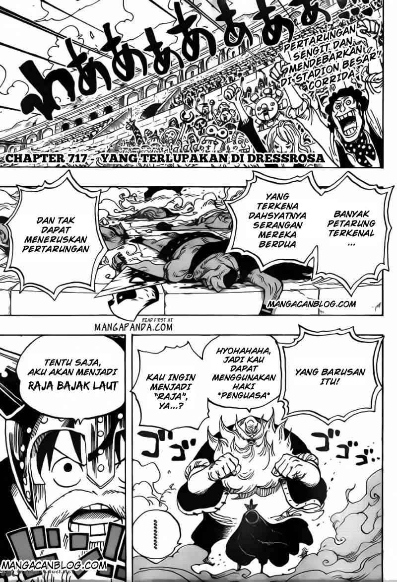 One Piece: Chapter 717 - Page 1