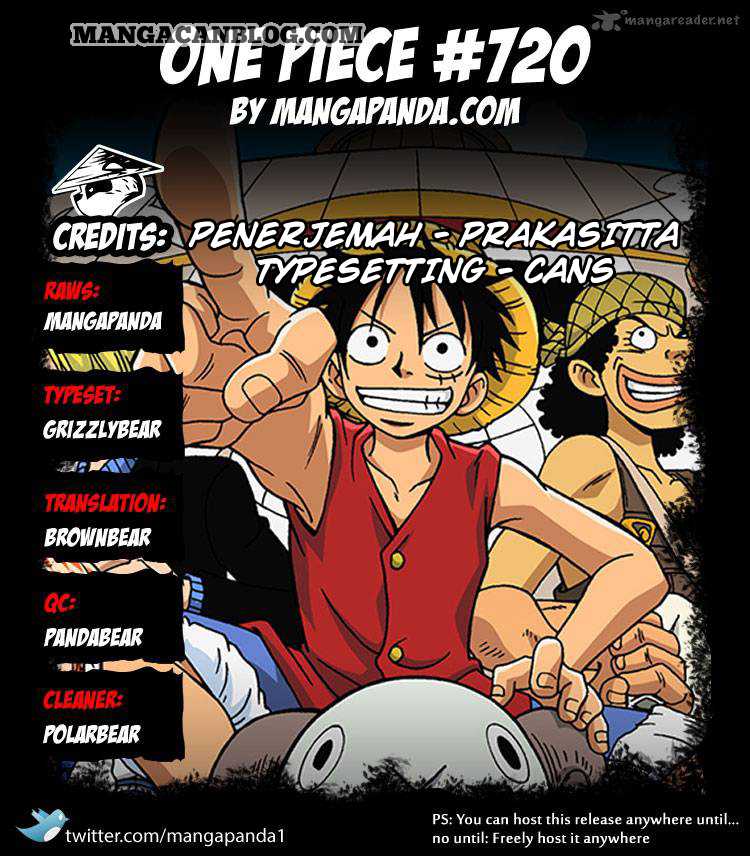 One Piece: Chapter 720 - Page 1