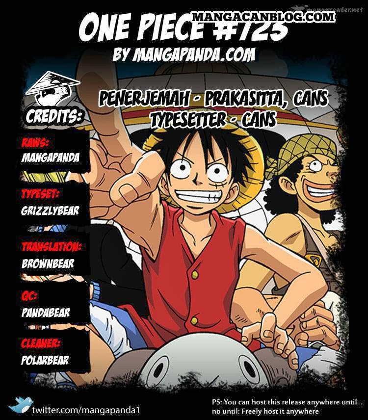One Piece: Chapter 723 - Page 1