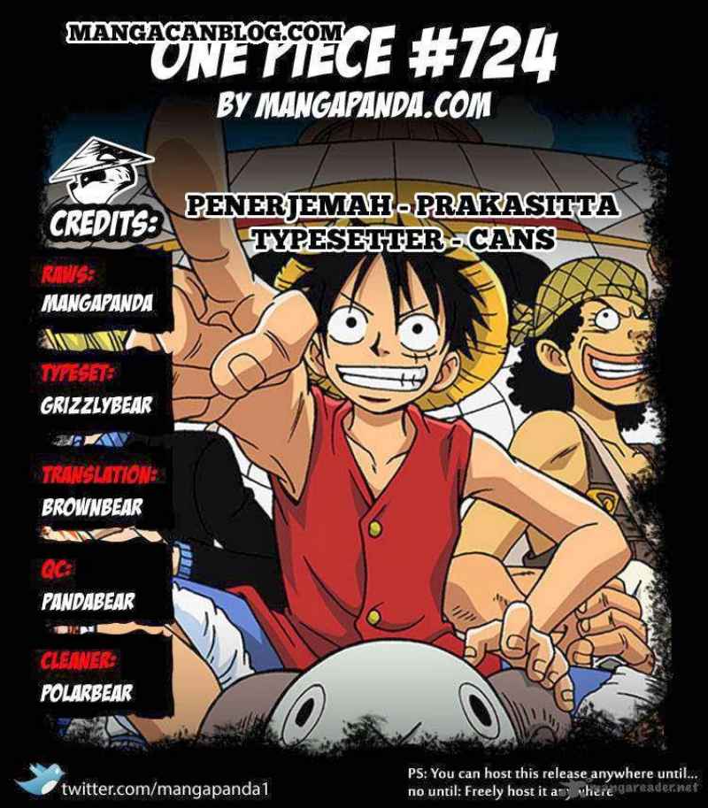 One Piece: Chapter 724 - Page 1