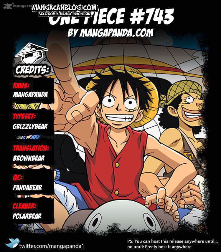 One Piece: Chapter 743 - Page 1