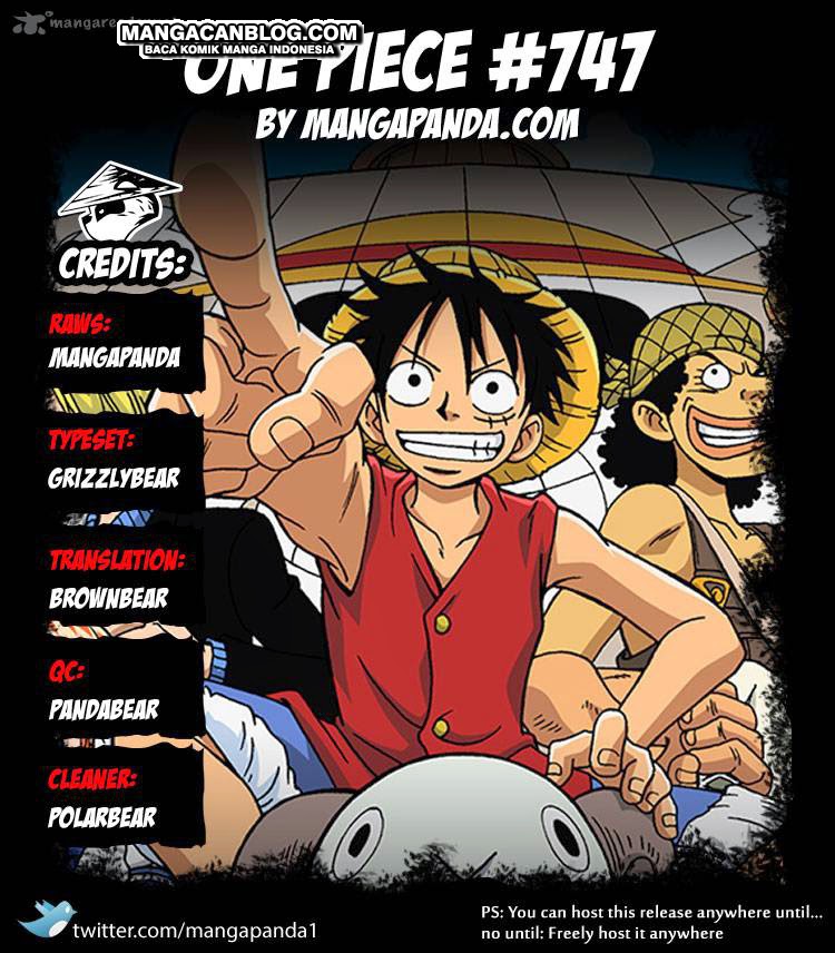 One Piece: Chapter 747 - Page 1