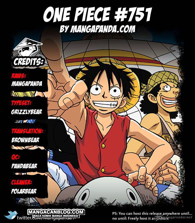 One Piece: Chapter 751 - Page 1