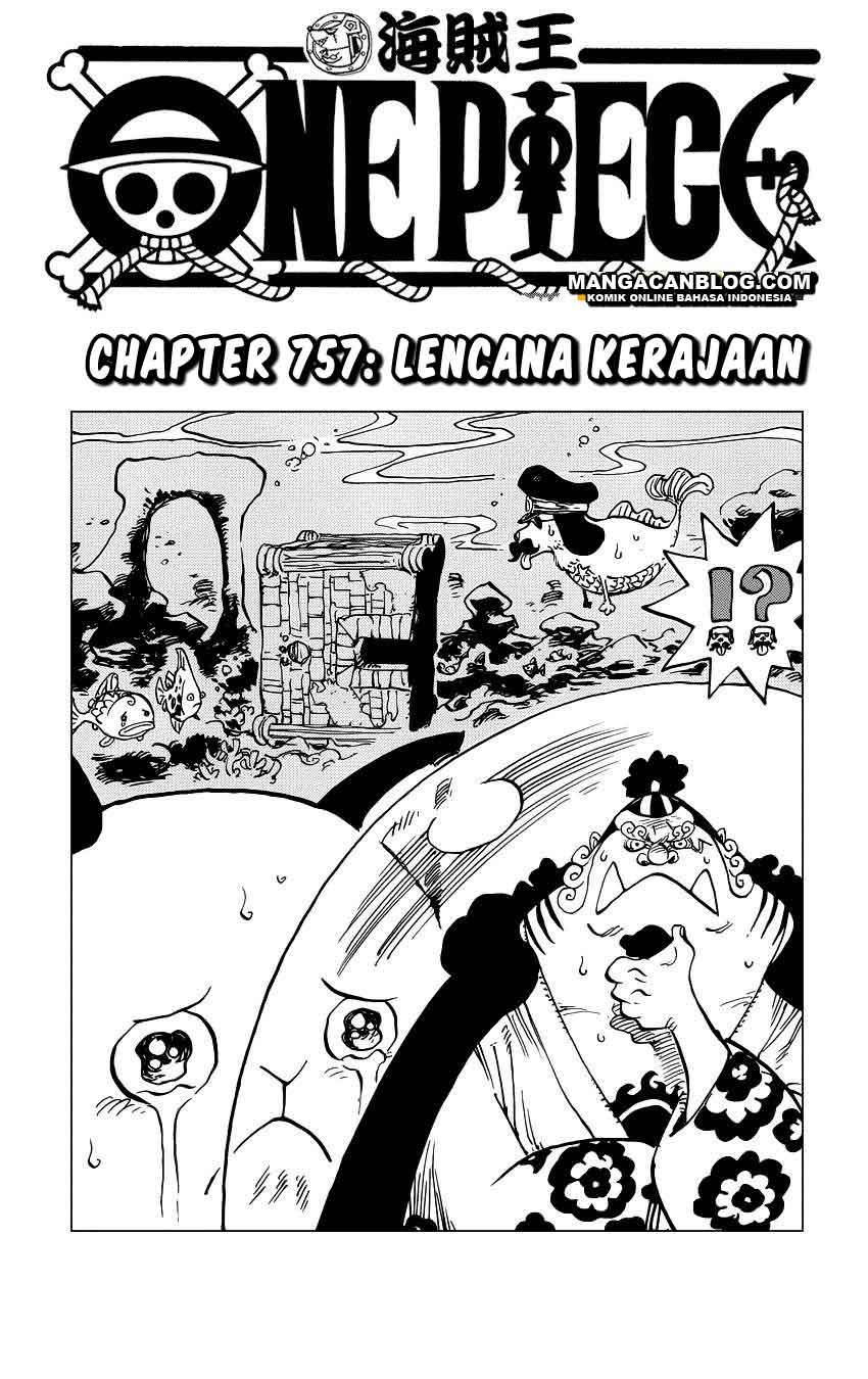 One Piece: Chapter 757 - Page 1