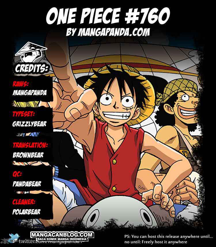 One Piece: Chapter 760 - Page 1