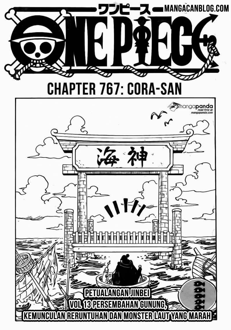 One Piece: Chapter 767 - Page 1