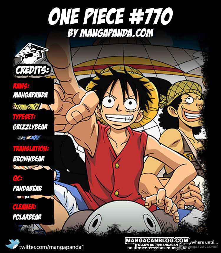 One Piece: Chapter 770 - Page 1