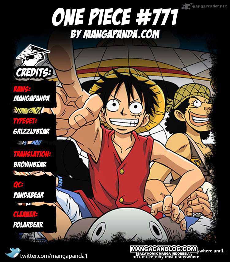 One Piece: Chapter 771 - Page 1