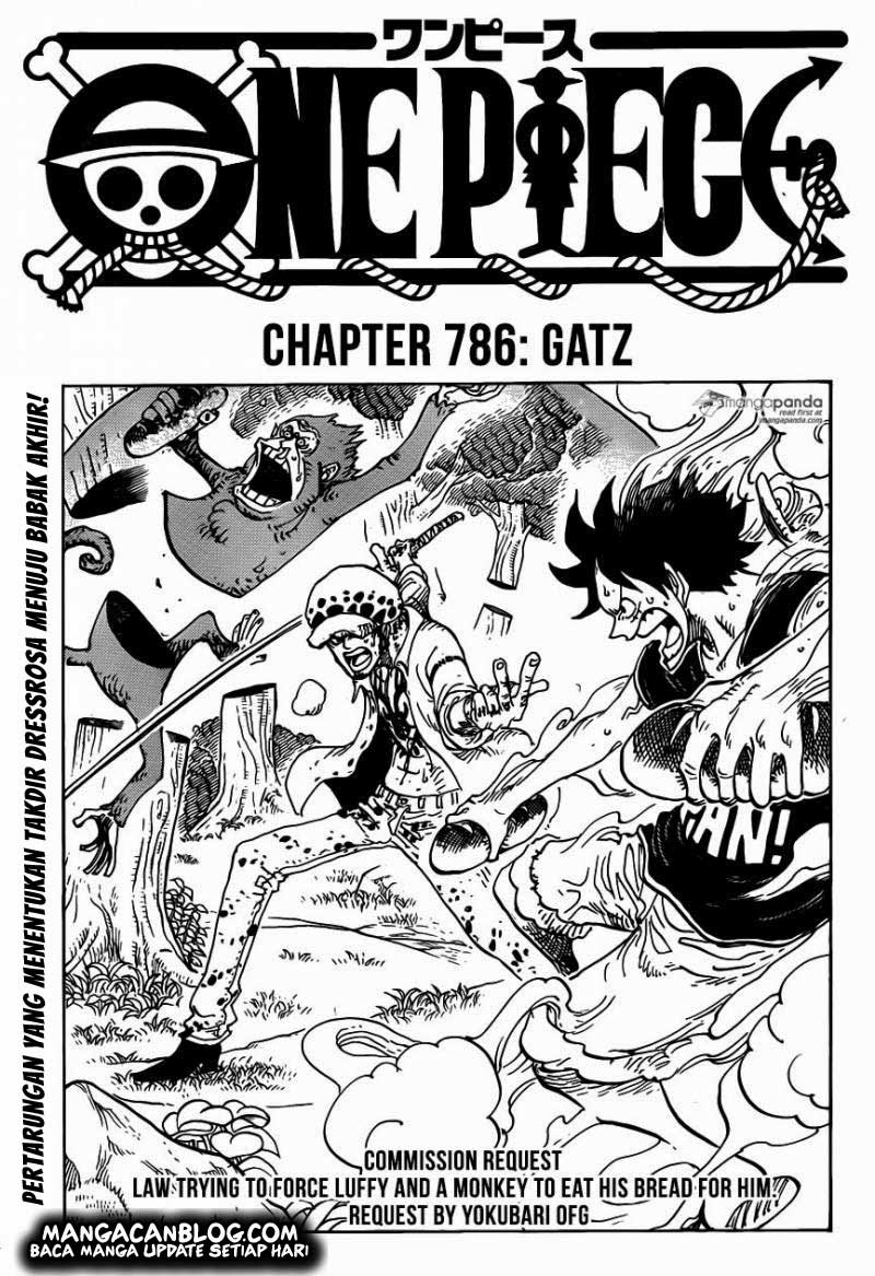 One Piece: Chapter 786 - Page 1