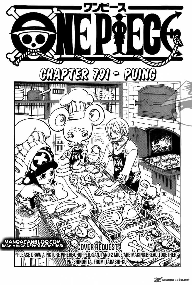 One Piece: Chapter 791 - Page 1