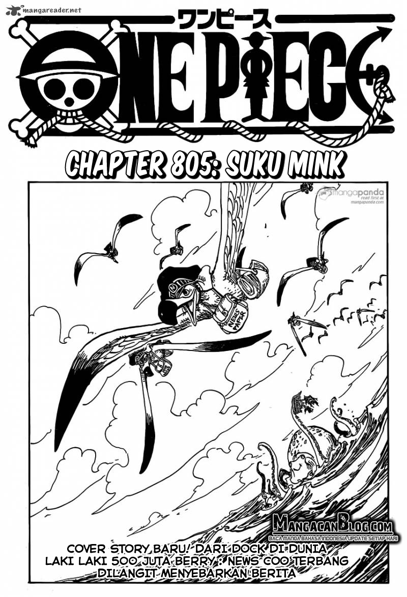 One Piece: Chapter 805 - Page 1