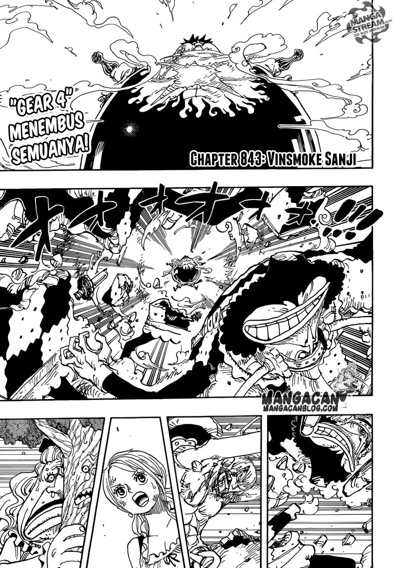 One Piece: Chapter 843 - Page 1
