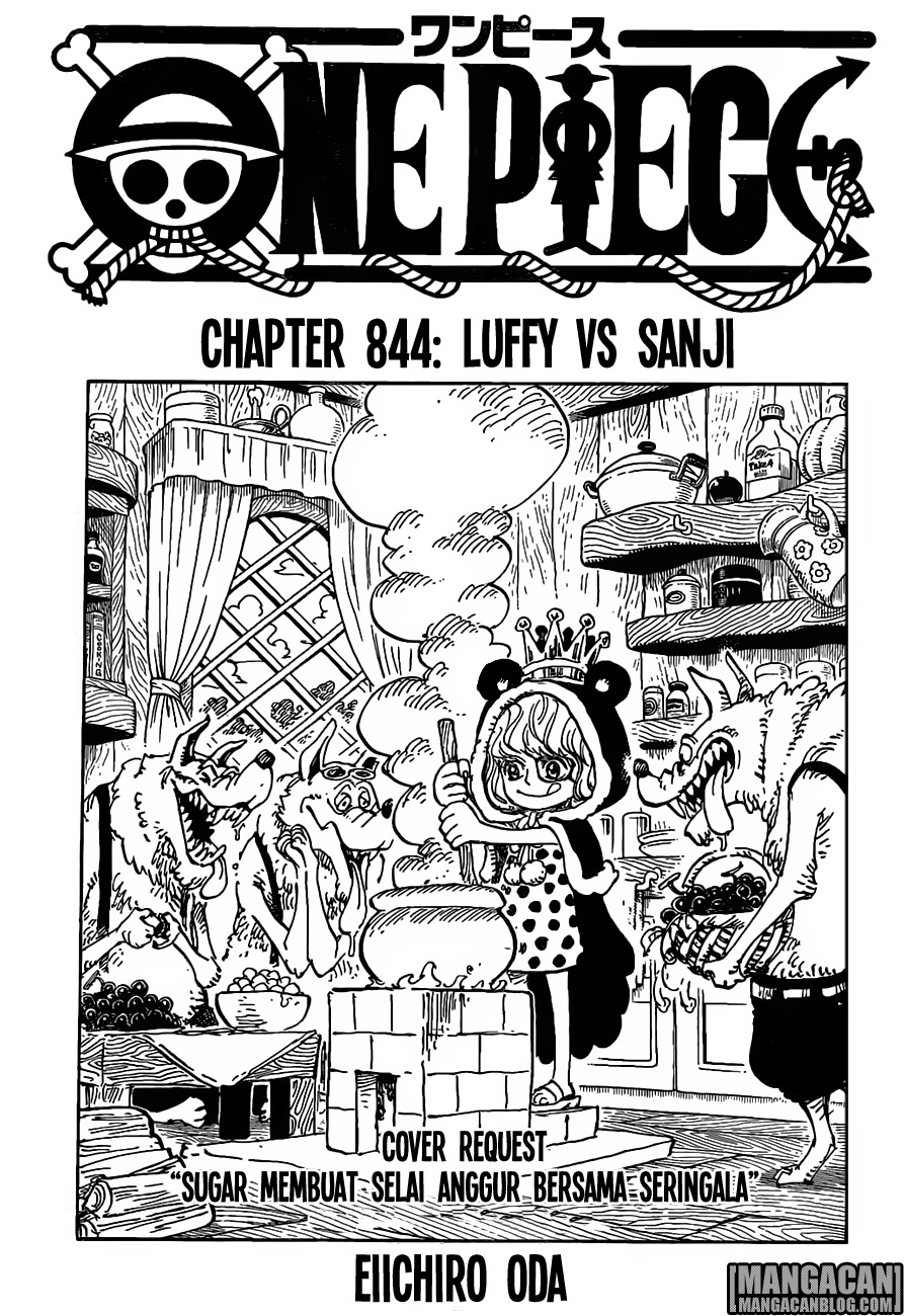 One Piece: Chapter 844 - Page 1