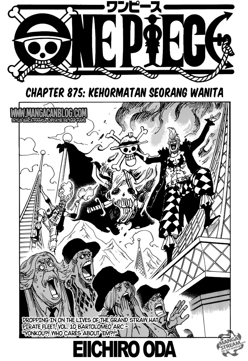One Piece: Chapter 875 - Page 1