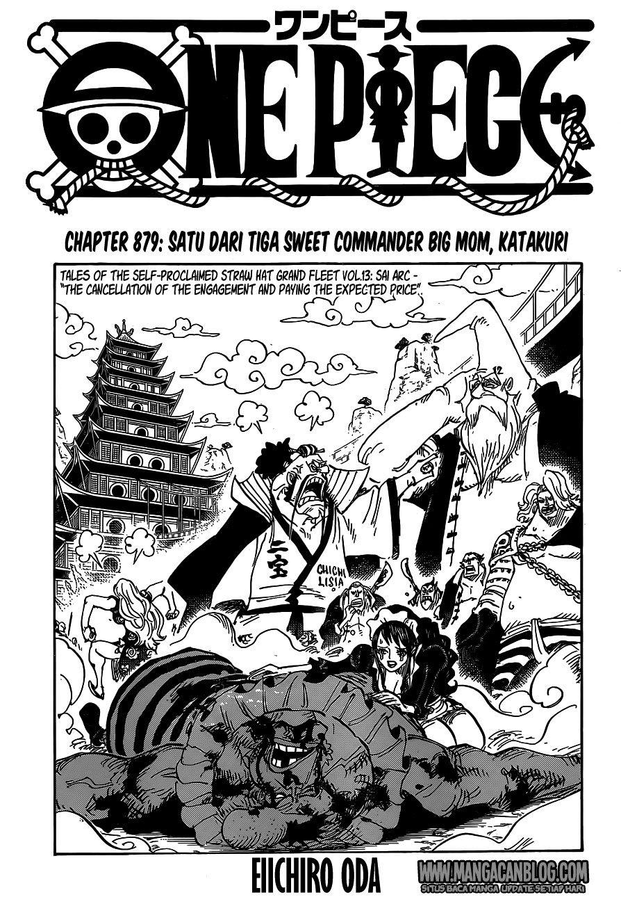 One Piece: Chapter 879 - Page 1