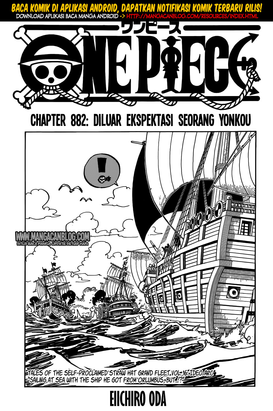 One Piece: Chapter 882 - Page 1