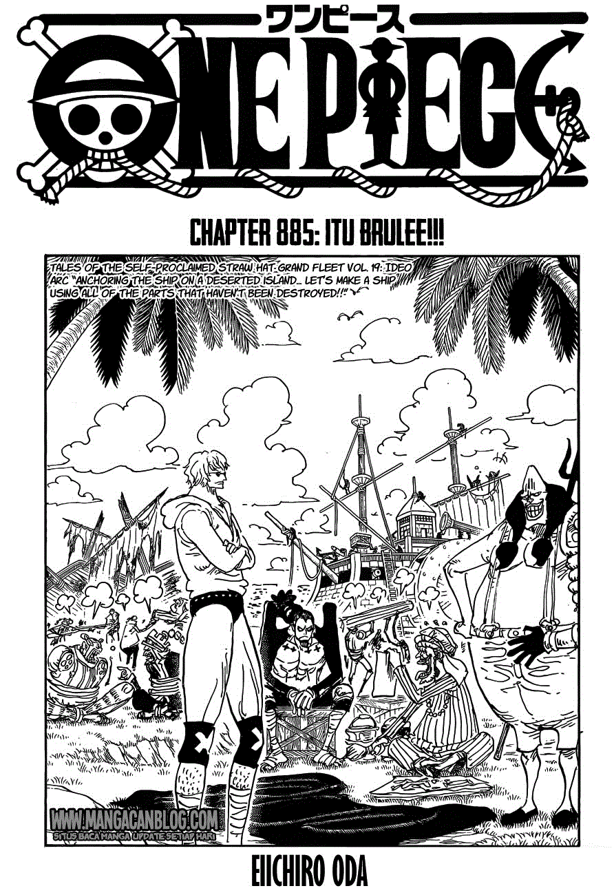 One Piece: Chapter 885 - Page 1