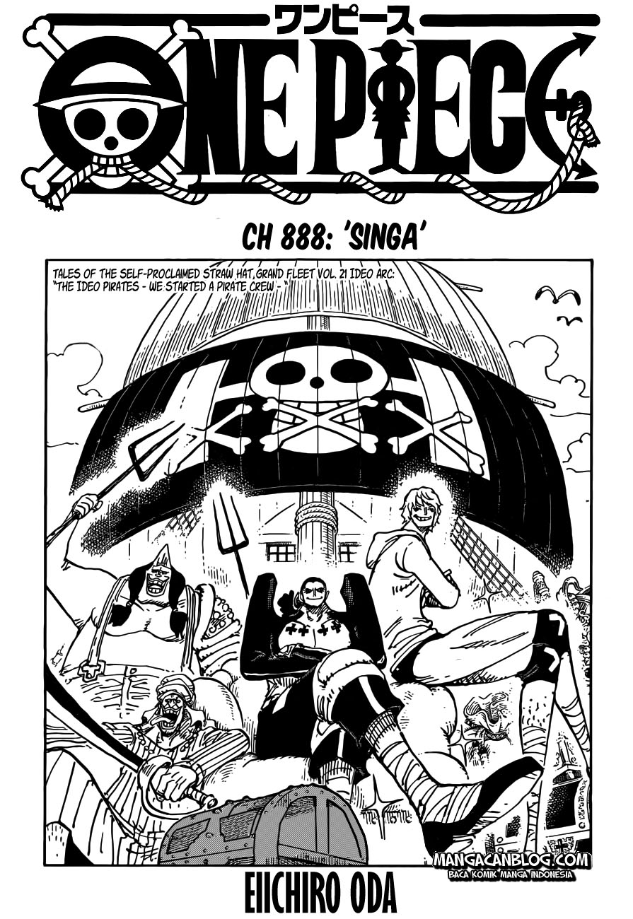 One Piece: Chapter 888 - Page 1