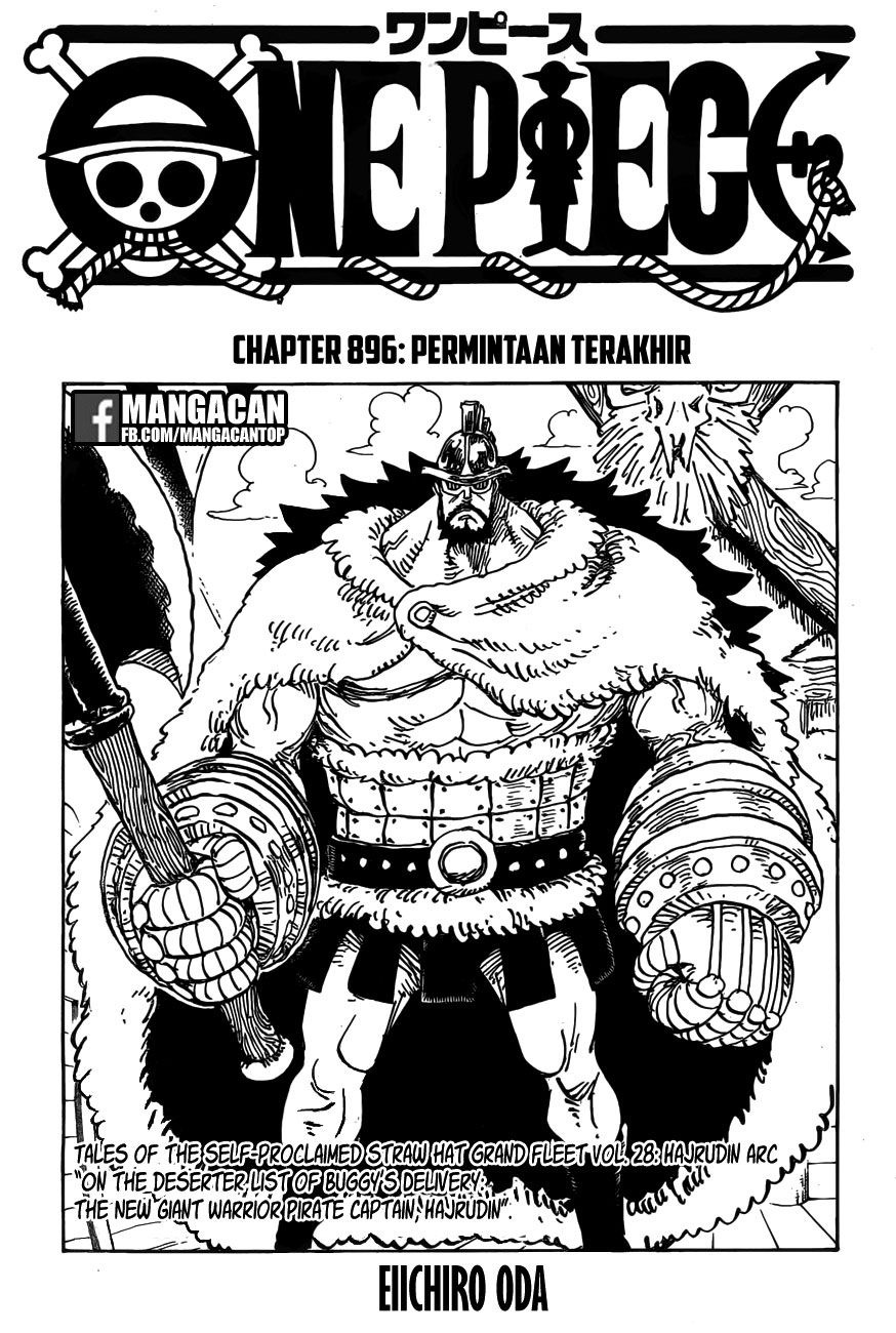 One Piece: Chapter 896 - Page 1