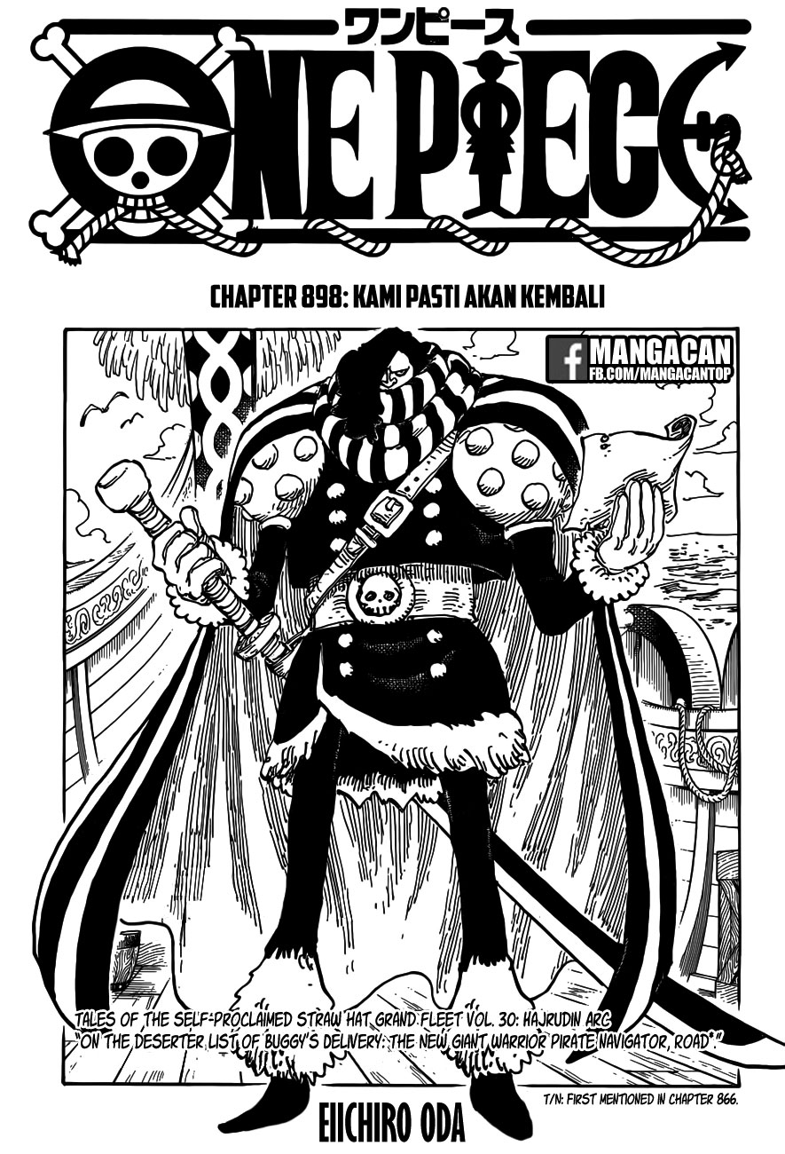 One Piece: Chapter 898 - Page 1