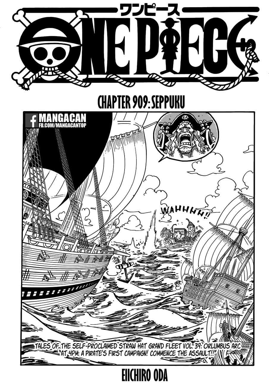 One Piece: Chapter 909 - Page 1