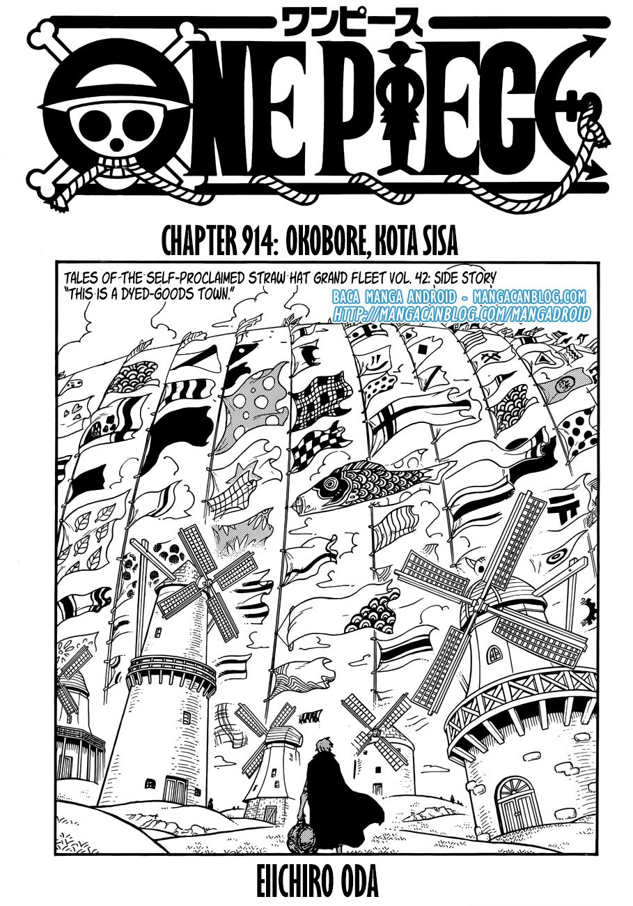 One Piece: Chapter 914 - Page 1