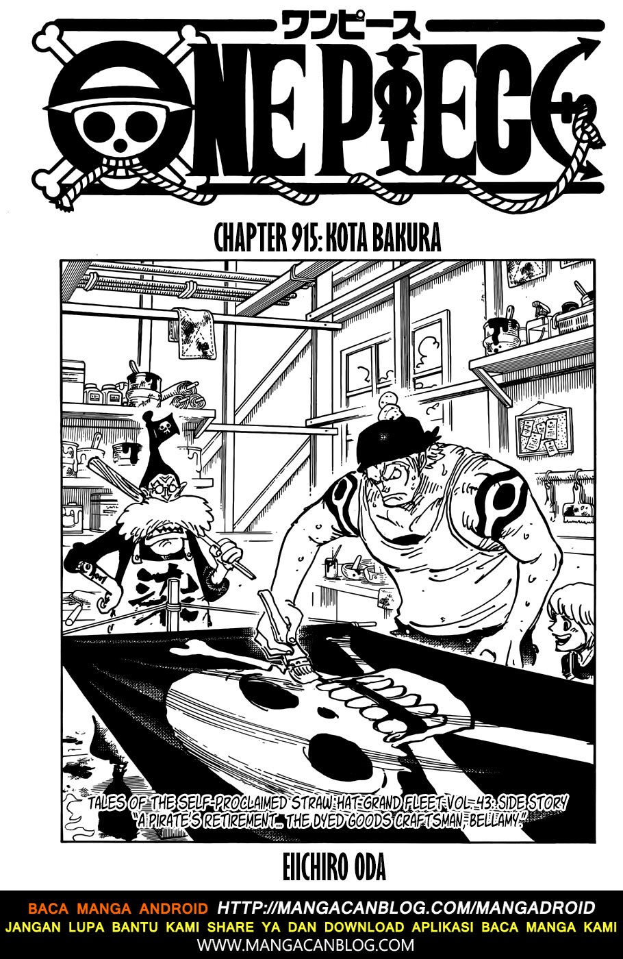 One Piece: Chapter 915 - Page 1