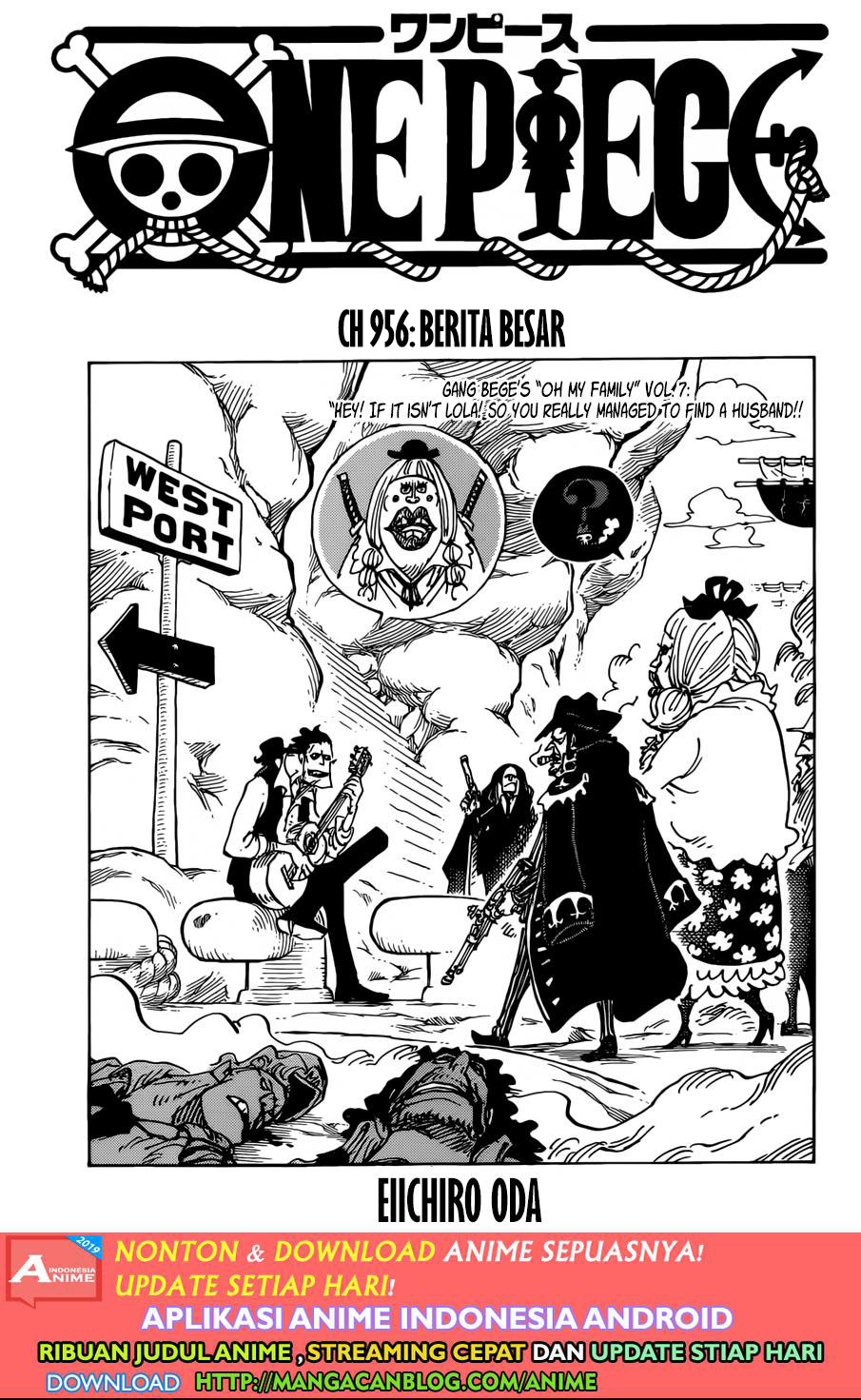 One Piece: Chapter 956 - Page 1