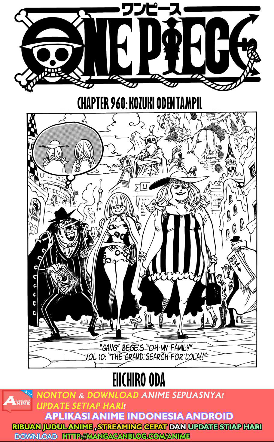 One Piece: Chapter 960 - Page 1
