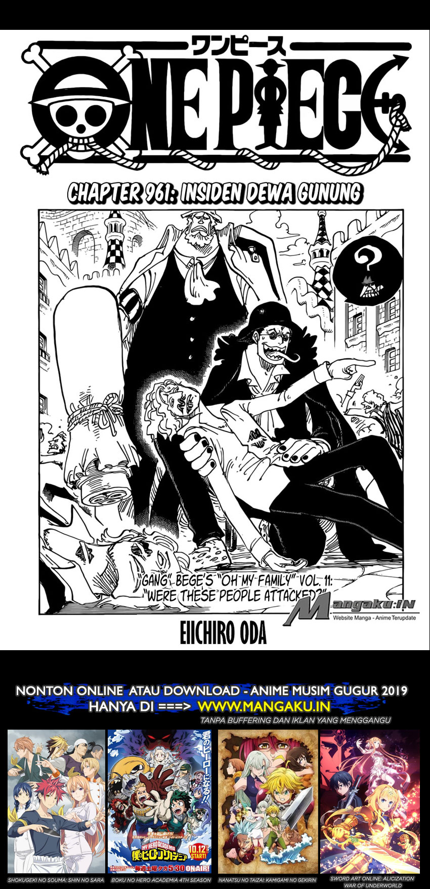 One Piece Chapter 961 Page 2